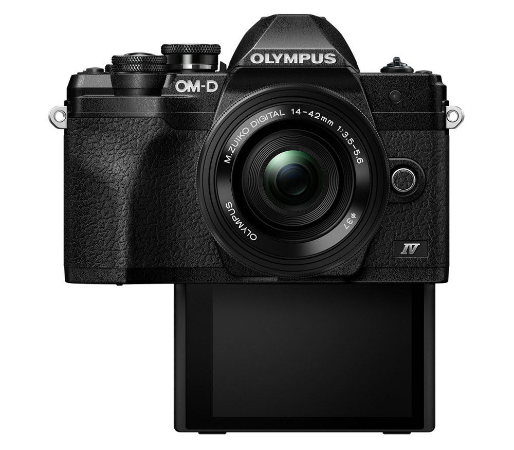Беззеркальный фотоаппарат Olympus OM-D E-M10 Mark IV kit 14-42mm EZ черный