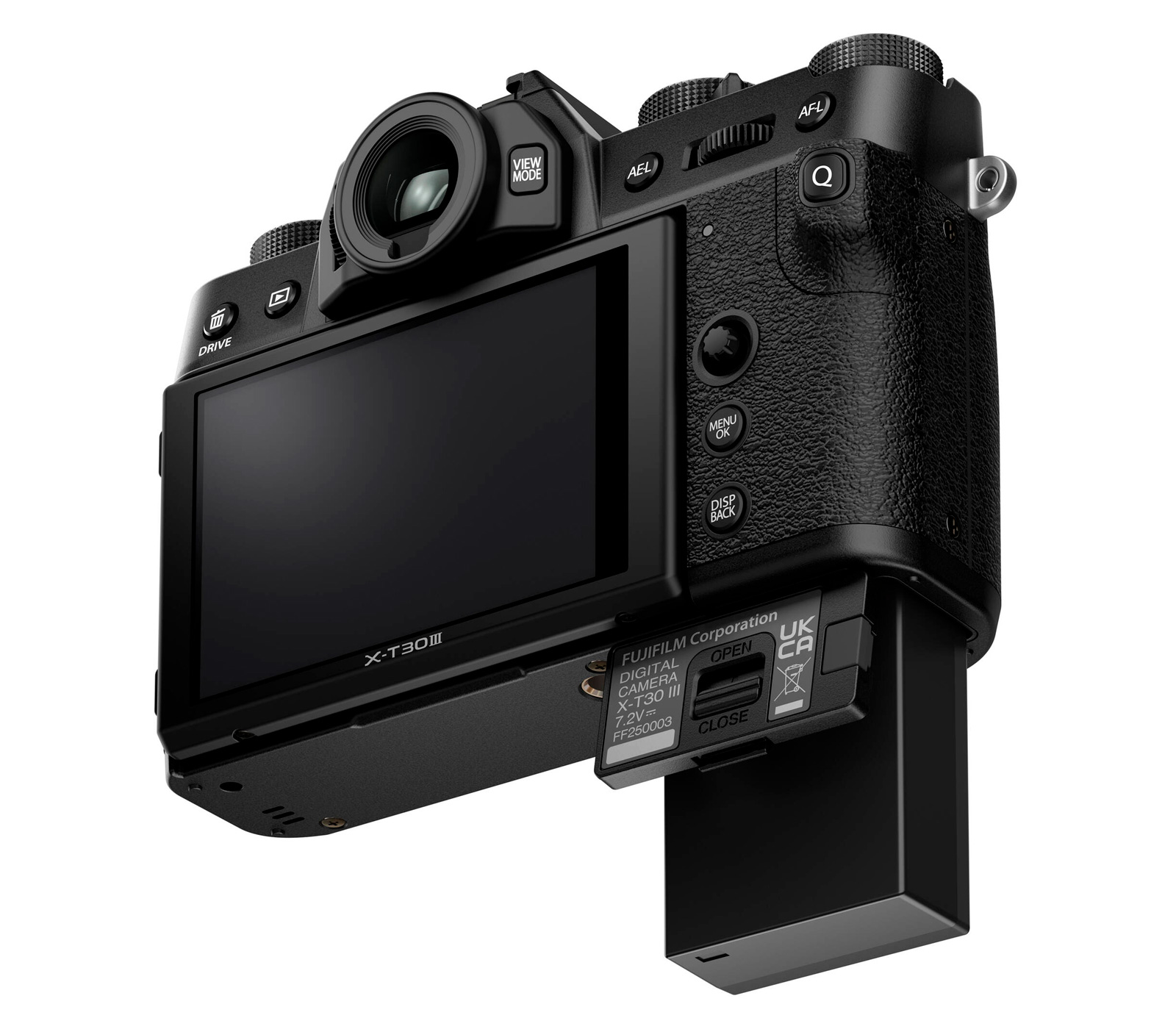 Беззеркальный фотоаппарат Fujifilm X-T30 III Body, черный