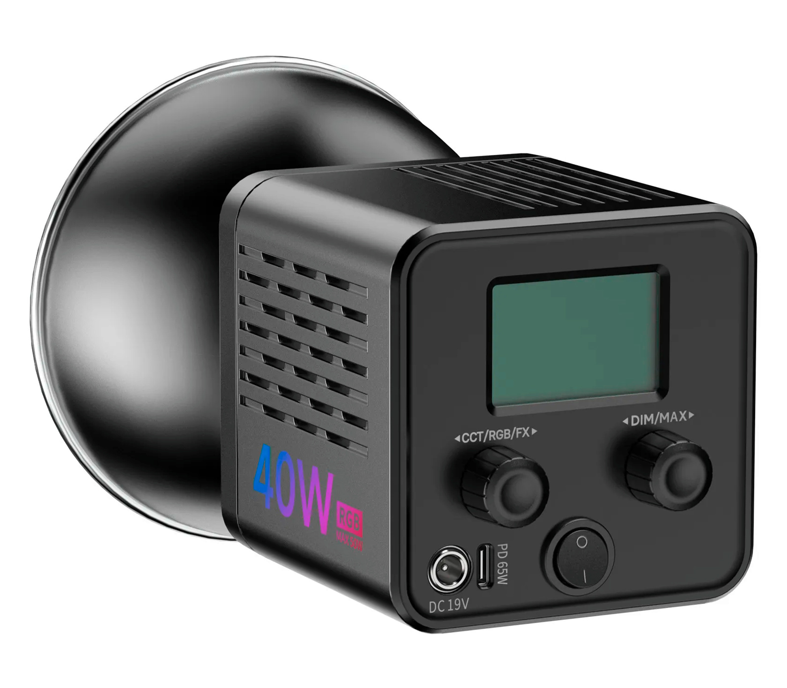 Осветитель Ulanzi 40W RGB, 2500-6500К, 40 Вт, Mini Bowens
