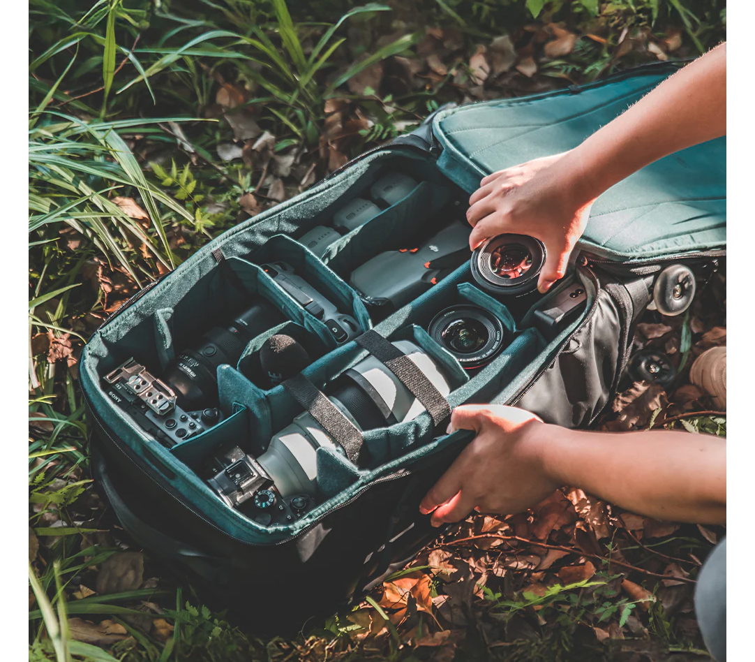 Сумка на колесах PGYTECH Roller Camera Backpack + рюкзак 2 в 1