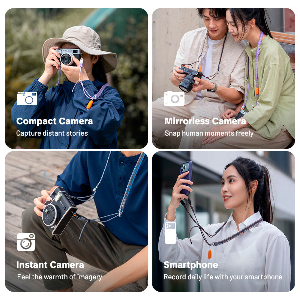 Ремень плечевой PGYTECH Camera Strap Slim Trendy, цвет Liliac Purple