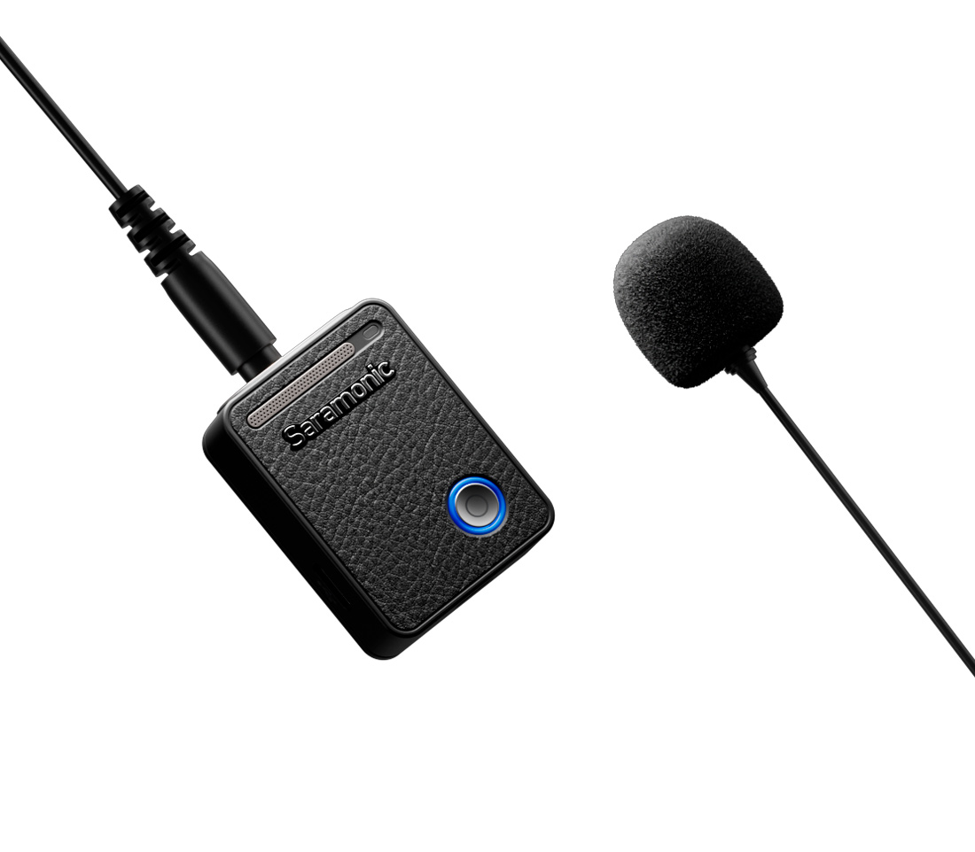 Беспроводная система Saramonic Ultra 03, 2TX + RX, 3.5мм / USB-C / Lightning, с петличками, черная