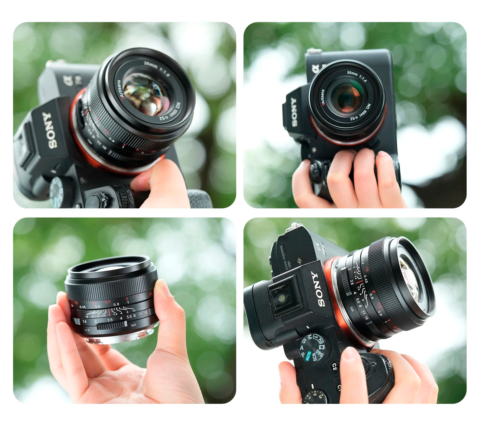 Объектив 7Artisans 35mm f/1.4 Mark III Sony FE