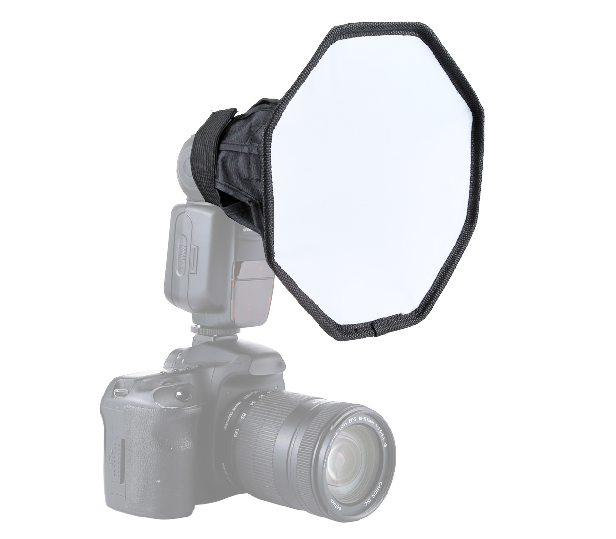 Октабокс Puluz PU5120 для накамерной вспышки, 20 см