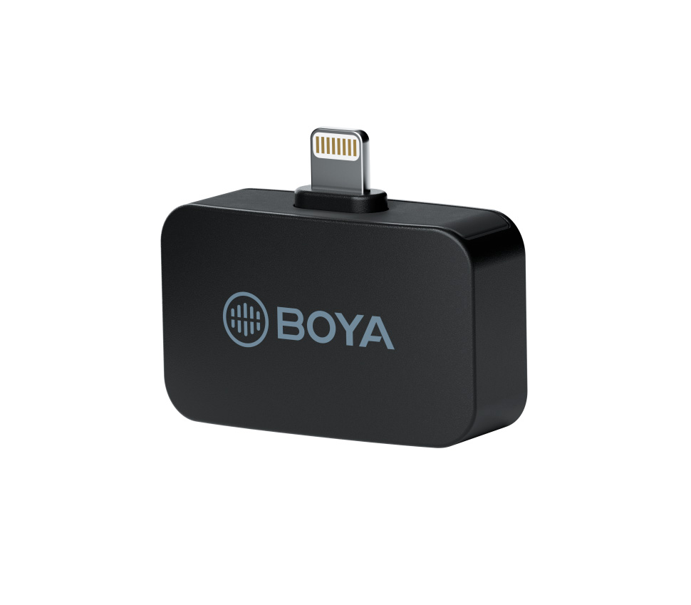 Беспроводная система Boya BY-M1LV-D 2,4 ГГц, цифровая, Lightning (уцененный)
