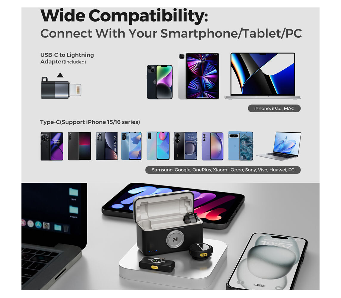Беспроводная система Nearity NearStream AWM25T, 2TX+RX (USB-C), с кейсом