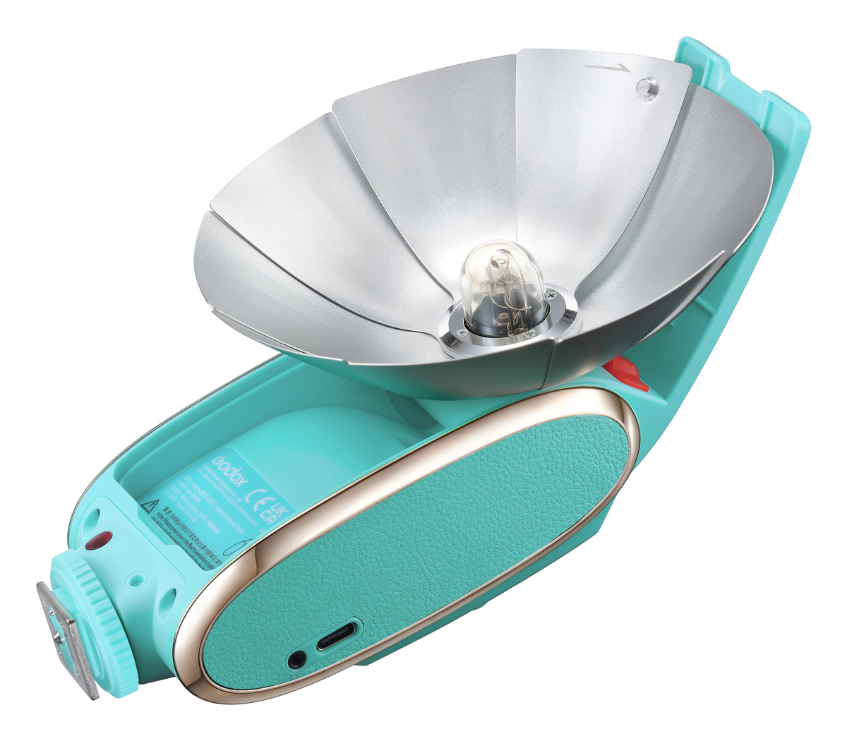 Вспышка накамерная Godox LUX Senior, мятно-зеленая