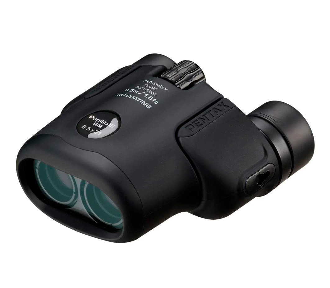 Бинокль Pentax Papilio III 6.5x21 WR черный