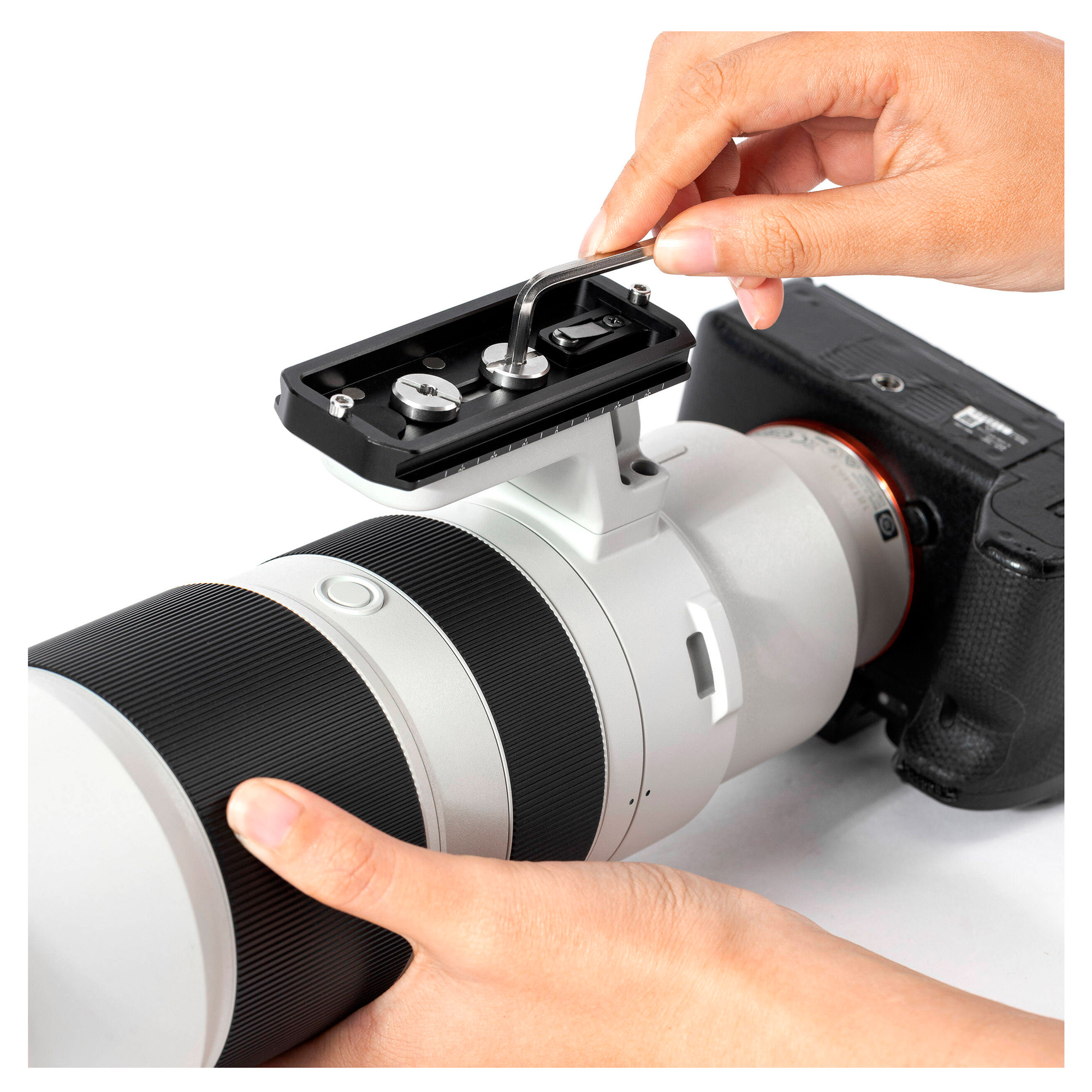 Штатив Fotopro Origin O-9+MH-12, черный с серым, до 6 кг