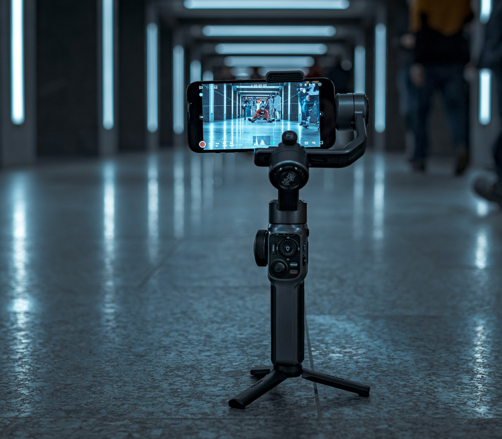 Стабилизатор Zhiyun Smooth 5S Combo Kit для смартфонов, темно-серый