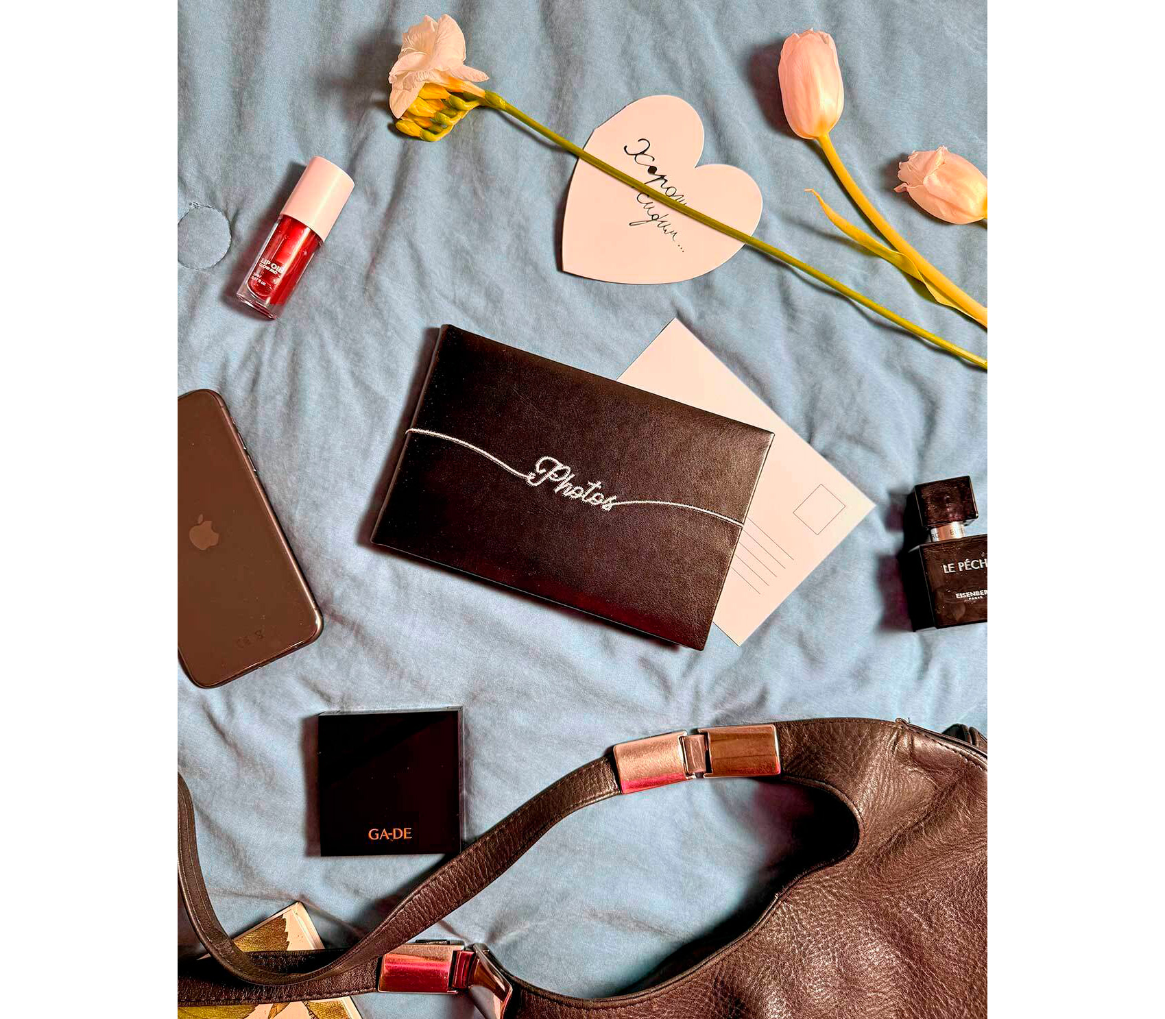 Фотоальбом Полином 10х15 см 36 фото, Черный бумажник