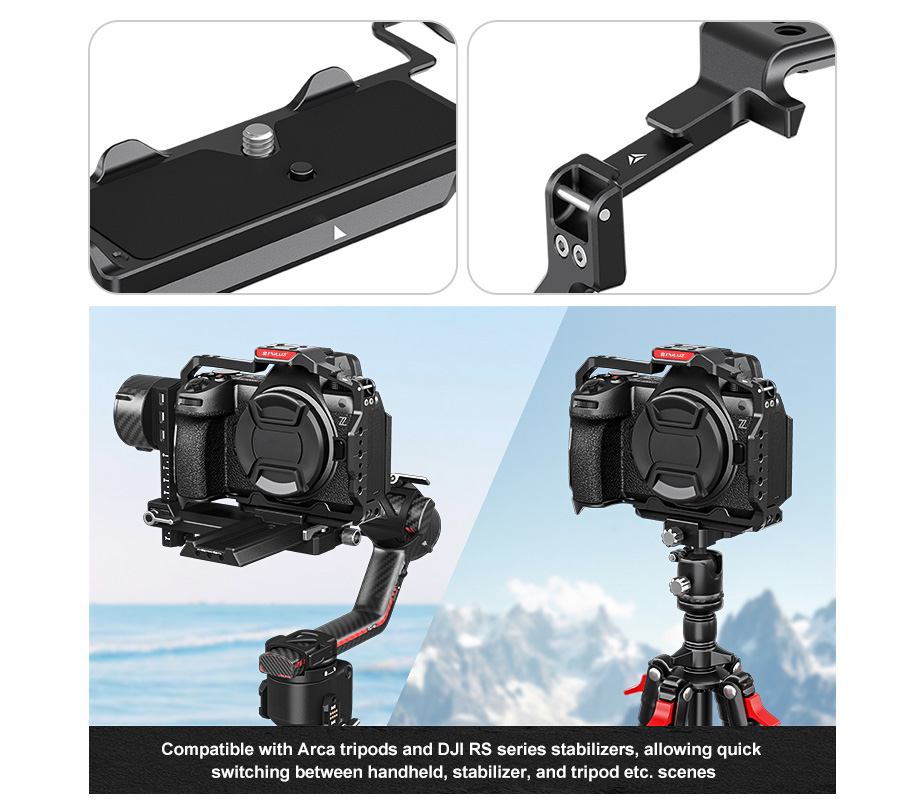 Клетка Puluz PU3129B для Nikon Z6 II и Z6 III, черная