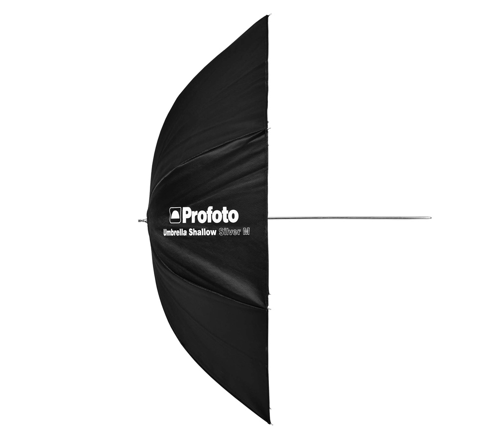 Зонт Profoto Umbrella Shallow M серебристый, 105 см