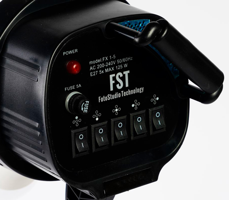 Комплект постоянного света FST KF-130LED Kit, светодиодный, 2х125 Вт, 5400К