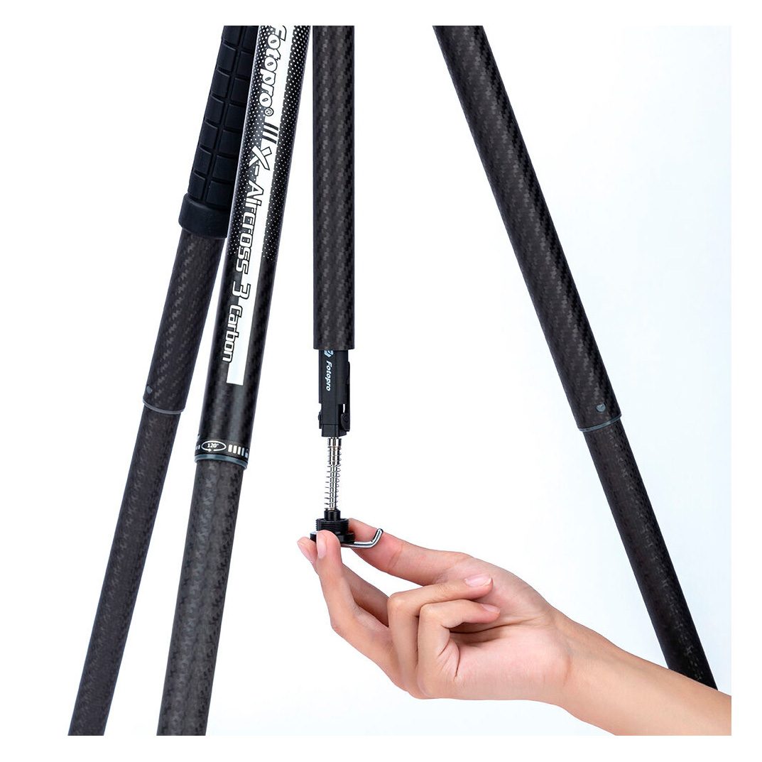 Штатив Fotopro X-Aircross 3 Gray, карбон, до 10 кг
