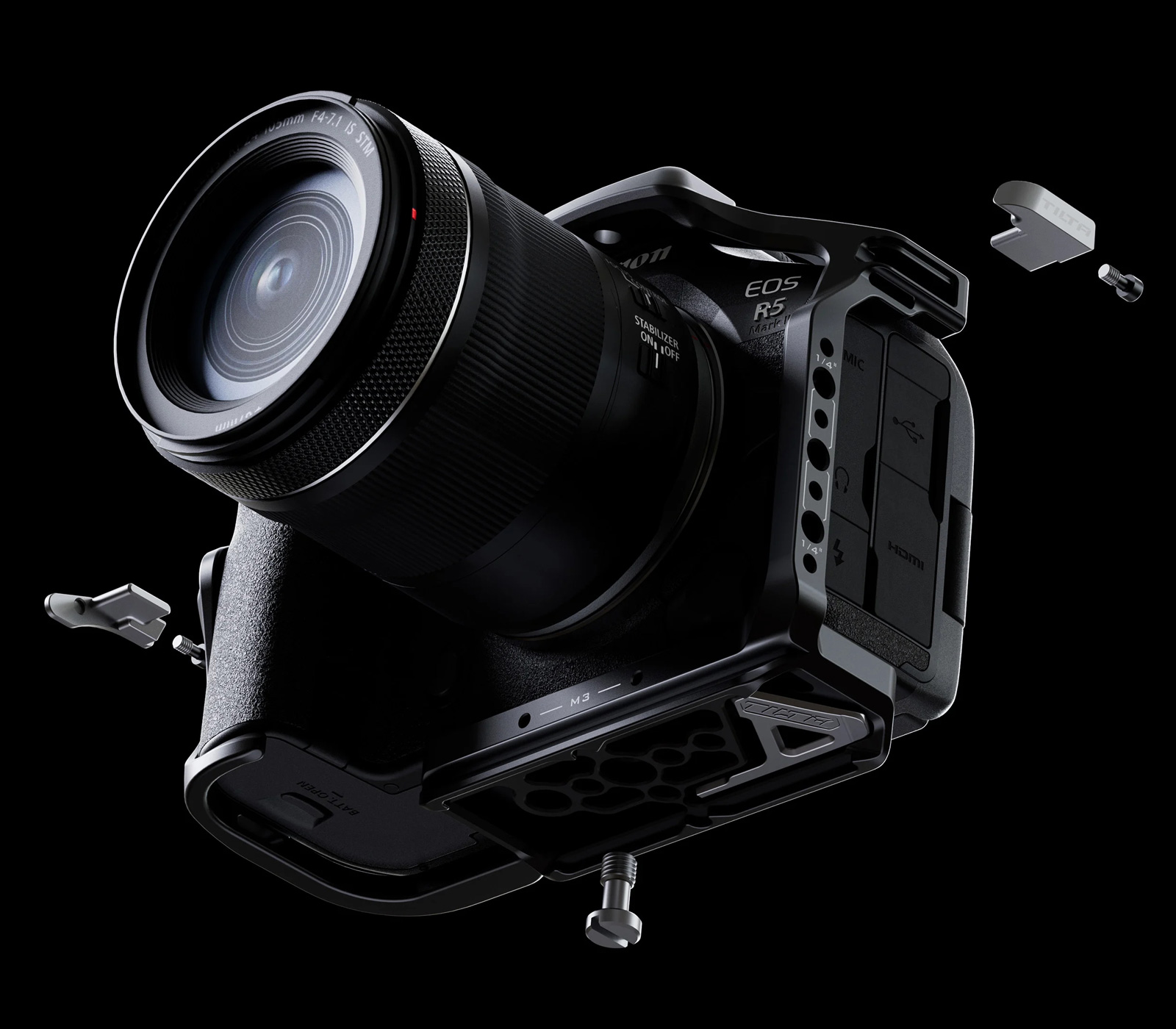 Клетка Tilta Full Camera Cage для Canon R5 Mark II, черная