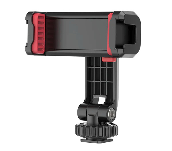 Держатель для смартфона, Ulanzi ST-06S, поворотный, с 2 башмаками, черный