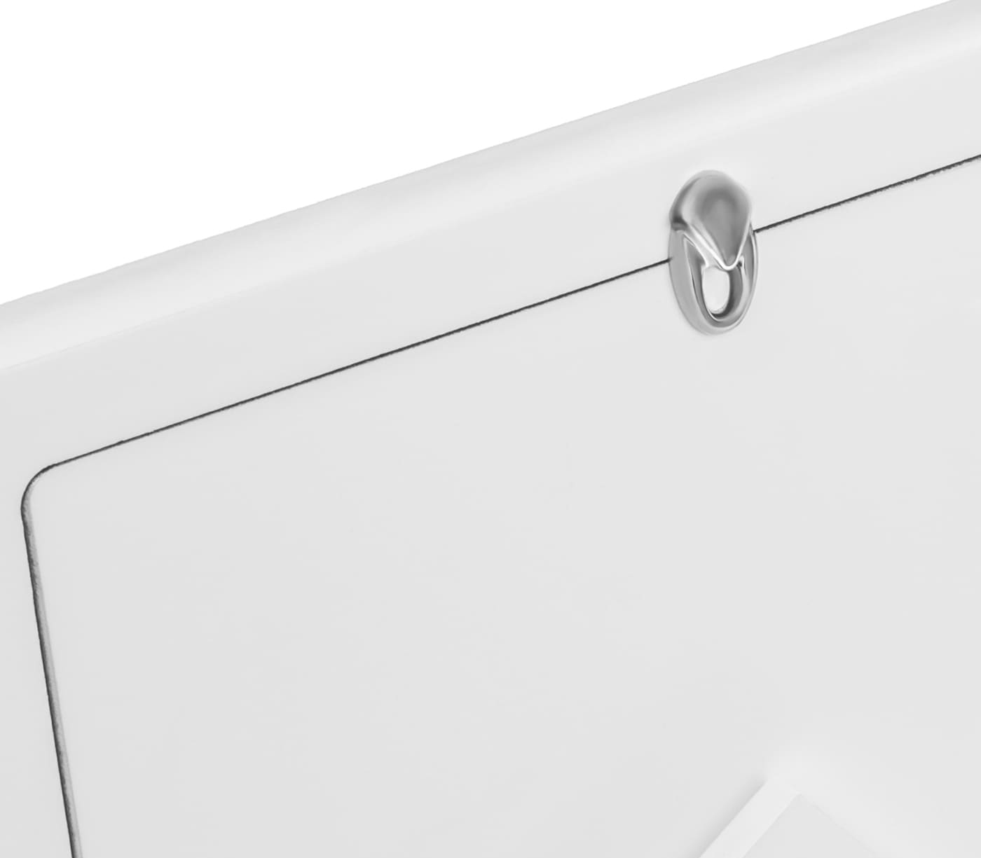 Фоторамка ZEP B18646W ASSISI WHITE, 10x15 см, металл, серебристая