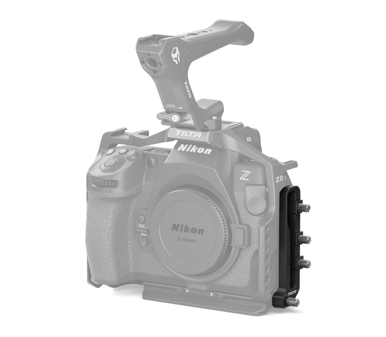 Фиксатор кабеля Tilta HDMI and USB-C Cable Clamp для Nikon Z8, черный