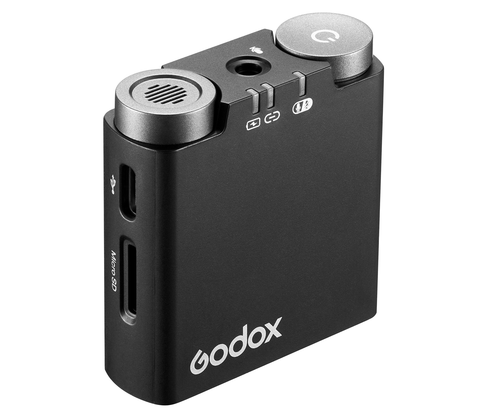 Беспроводная система Godox Virso M2, TX+TX+RX, 2.4 ГГц, 3.5 мм TRS + TRRS