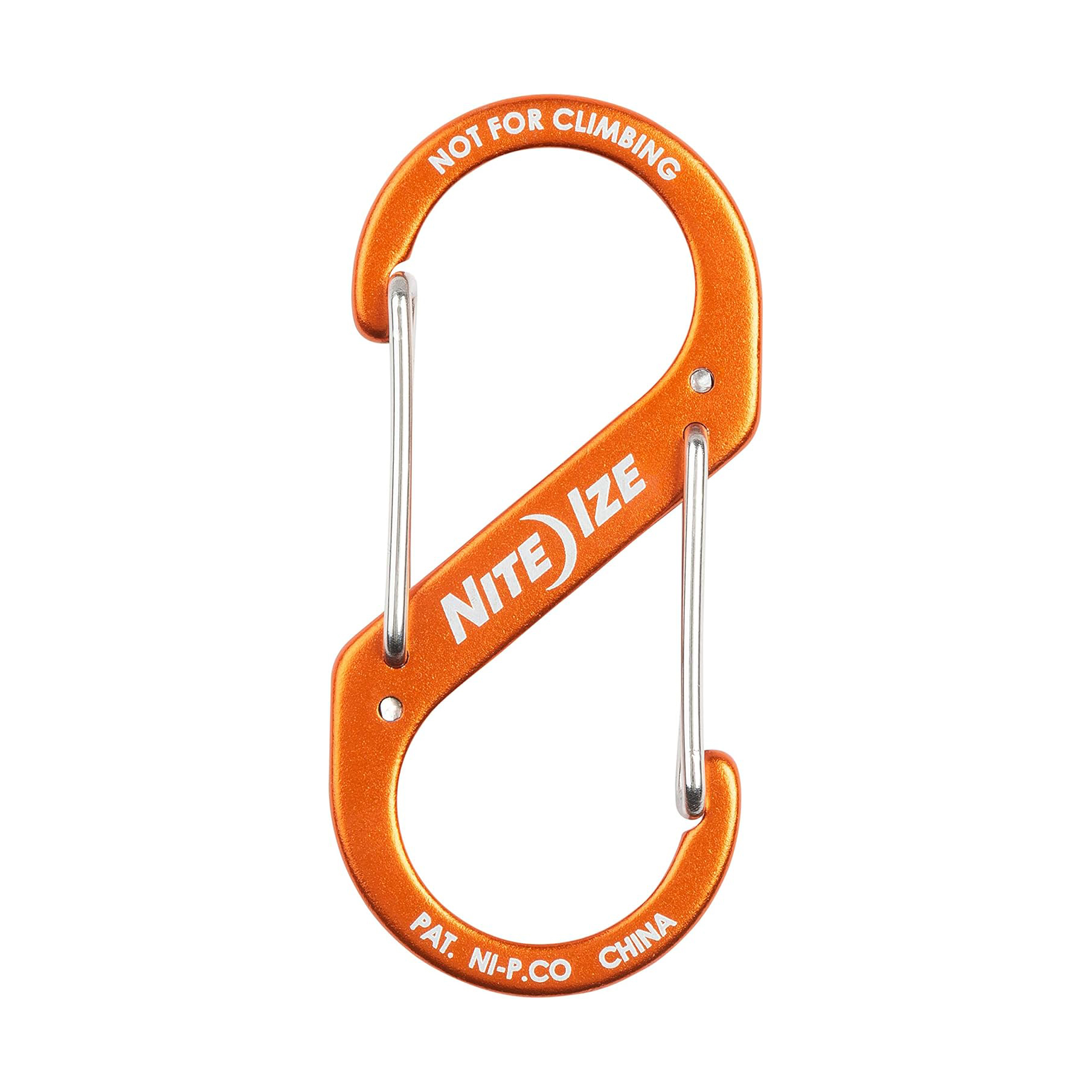 Карабин Nite Ize S-Biner, размер 3, оранжевый