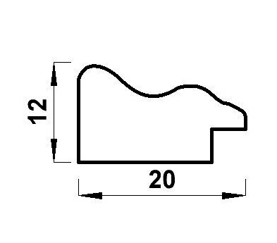 Фоторамка Мирам A4, 21х29.7 см, белая (640261-A4)