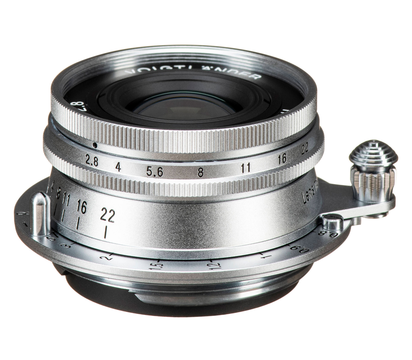 Объектив Voigtlander Heliar 40mm f/2.8 Aspherical M39/L39, серебристый