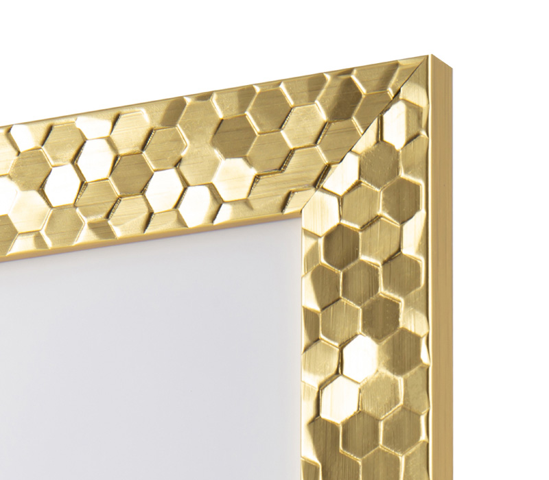 Фоторамка Мирам 30х40 см, золотистая (651618-15)