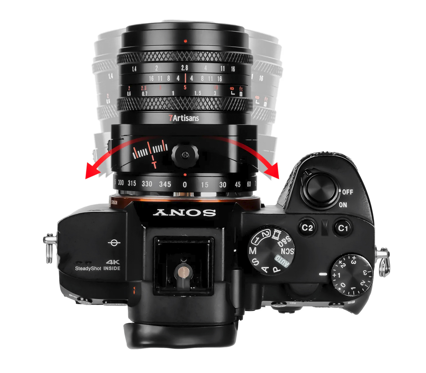 Объектив 7Artisans Tilt-Shift 50mm F1.4 Sony E