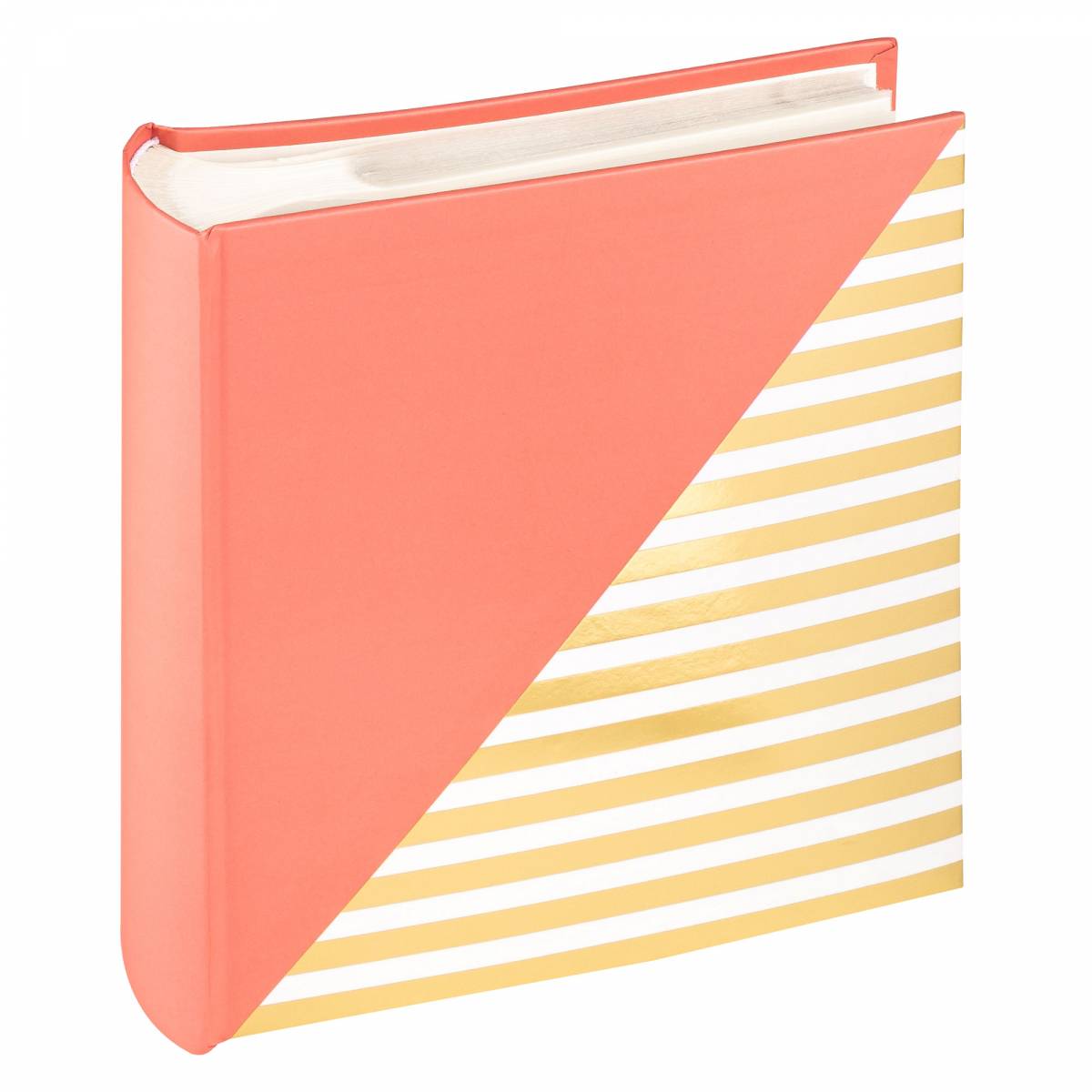 Фотоальбом Walther 10x15 см 200 фото, Unite, розовый с тиснением