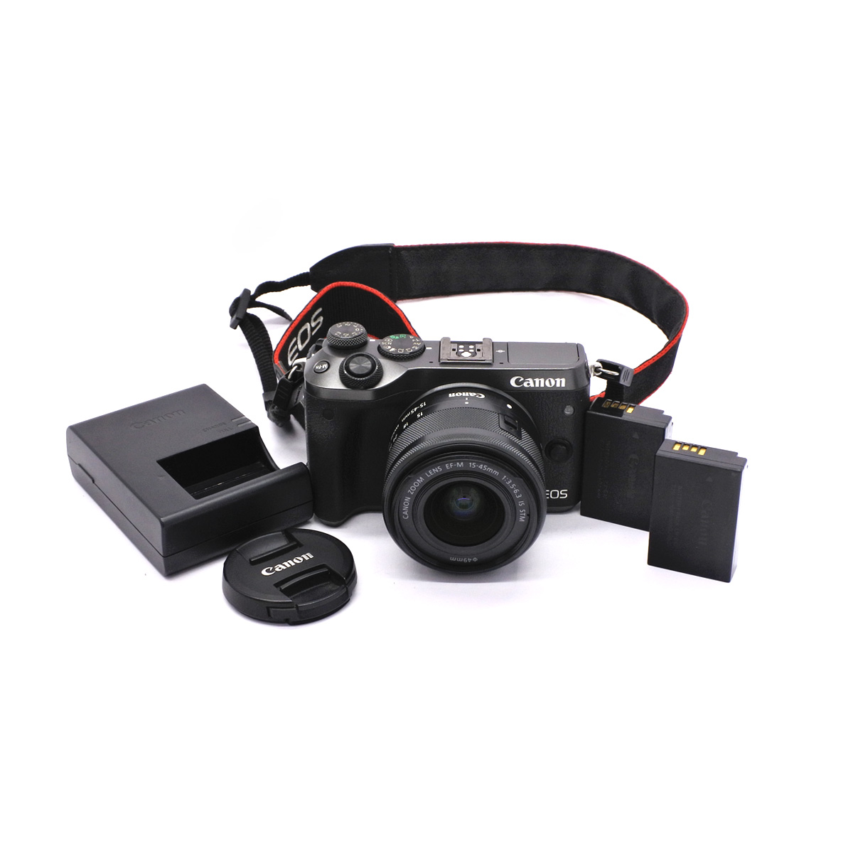 Беззеркальный фотоаппарат Canon EOS M6 Kit EF-M 15-45mm f/3.5-6.3 IS STM (состояние 4) (б/у)