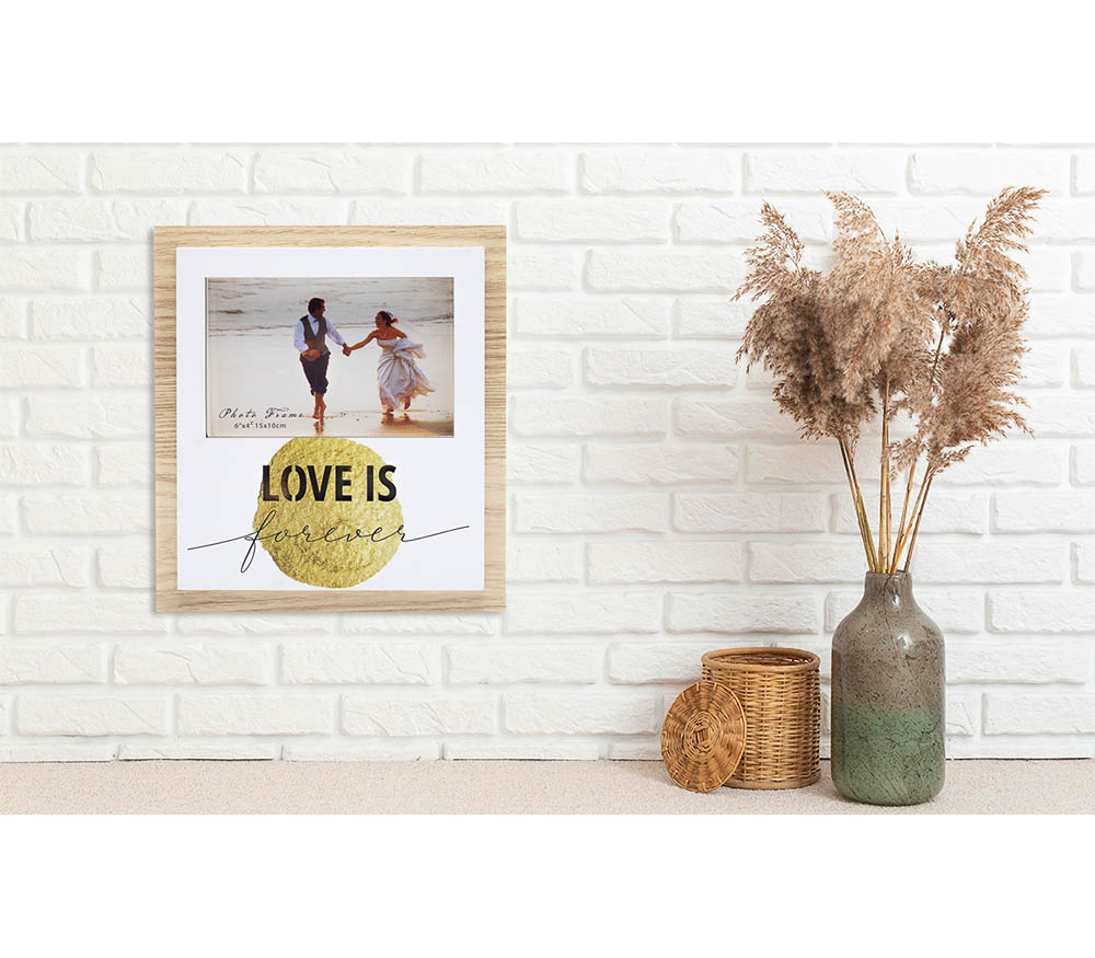 Фоторамка Fotografia 10x15 см, с подсветкой, "Love is..." (FFL-836)