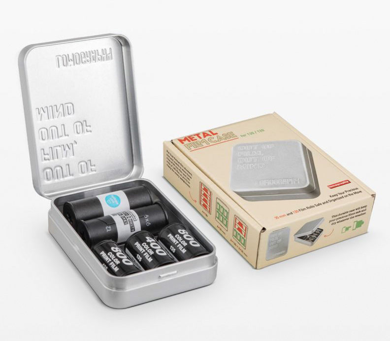 Контейнер Lomography Metal Film Case для 135 / 120 пленки