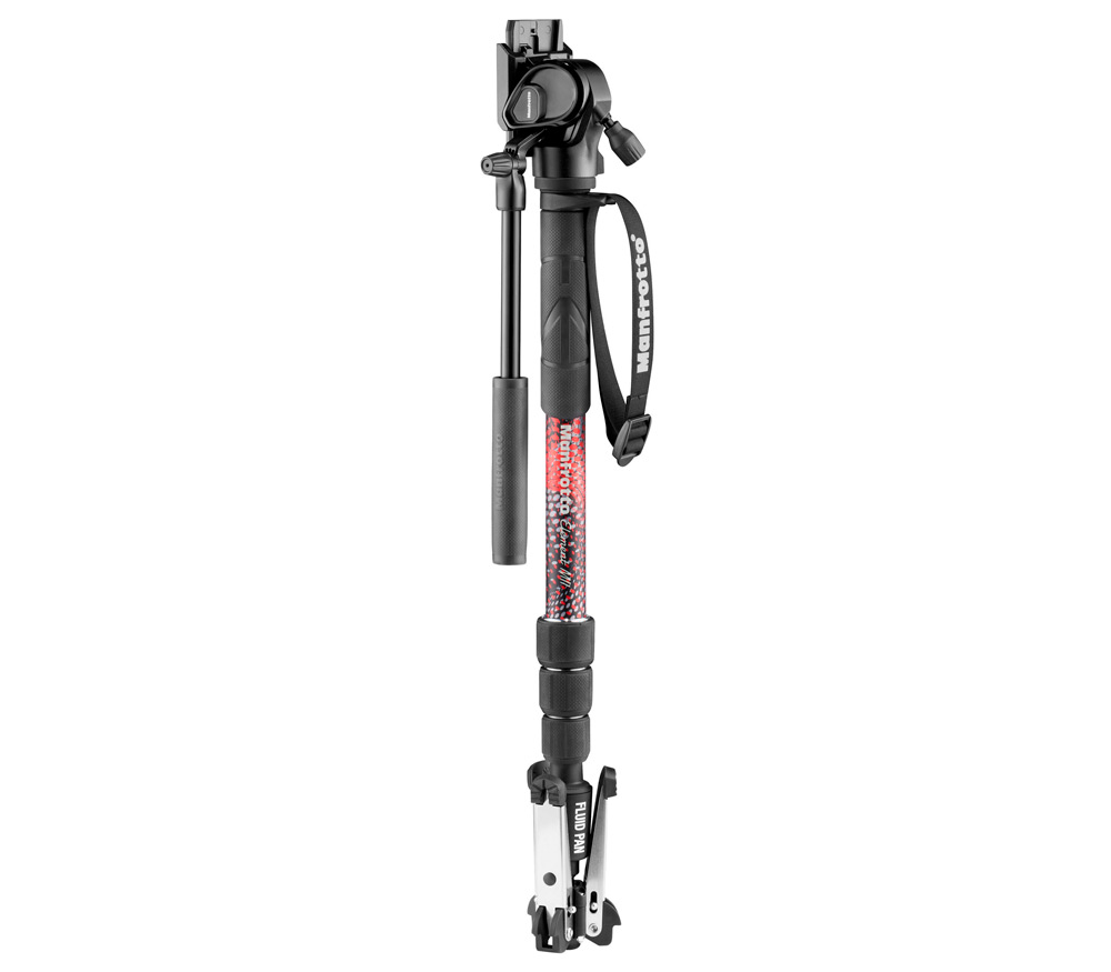Монопод Manfrotto Element MII Video Kit, алюминиевый, с головой