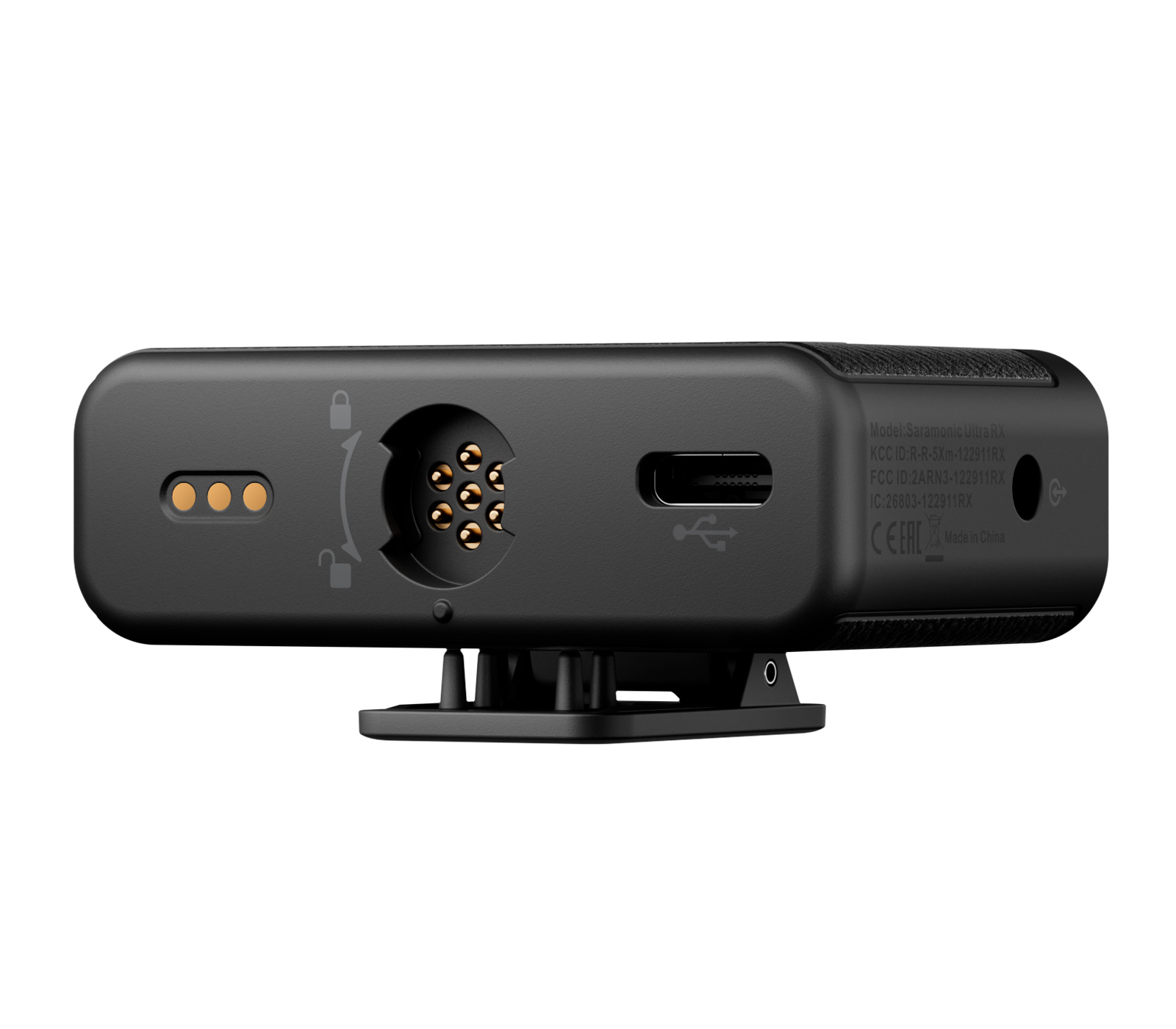 Беспроводная система Saramonic Ultra 03, 2TX + RX, 3.5мм / USB-C / Lightning, с петличками, черная