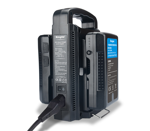 Зарядное устройство Kingma BP-2CH для 2 аккумуляторов V-Mount