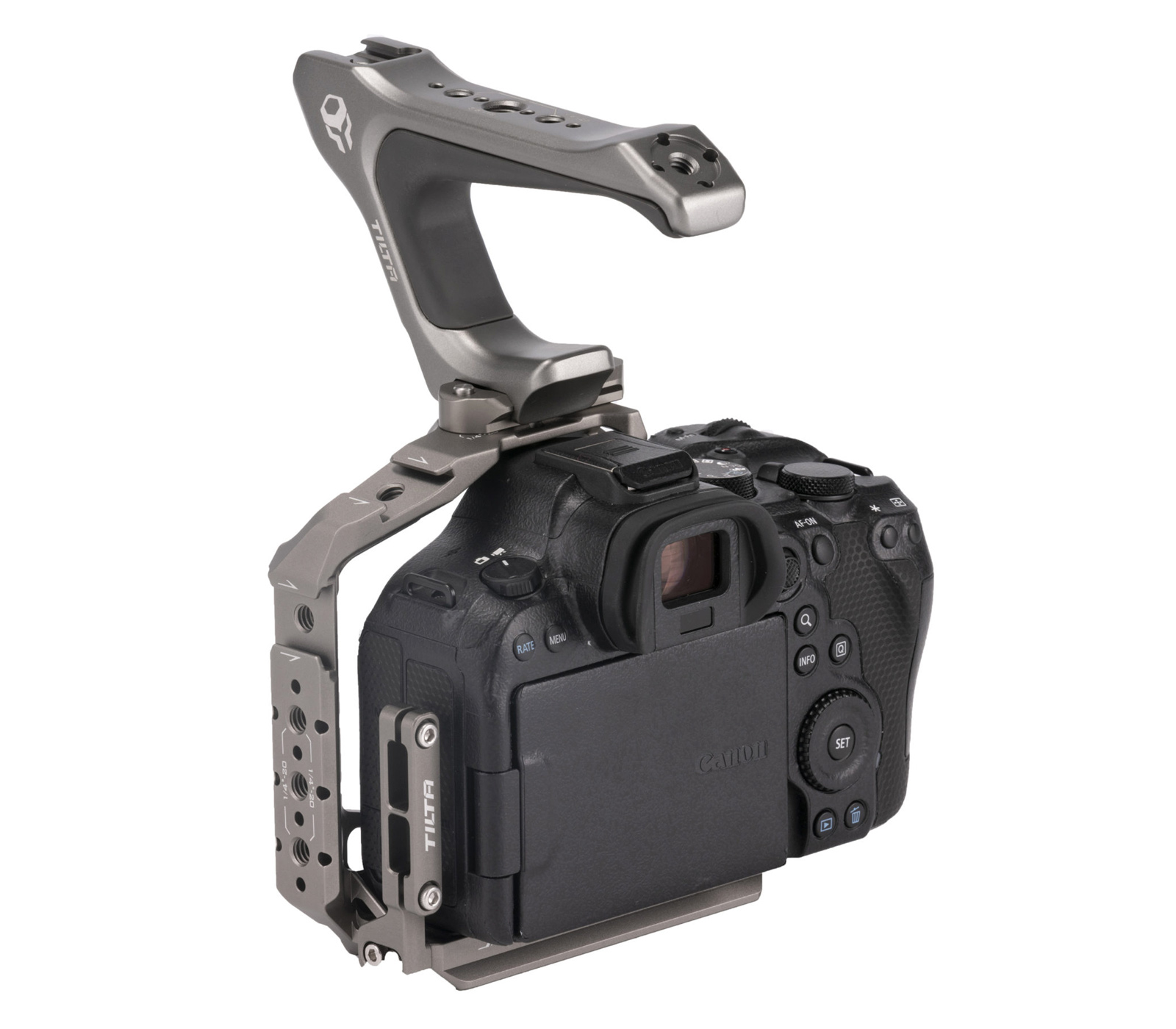 Клетка Tilta Half Camera Cage Lightweight Kit для Canon R6 Mark II,  титаново-серая