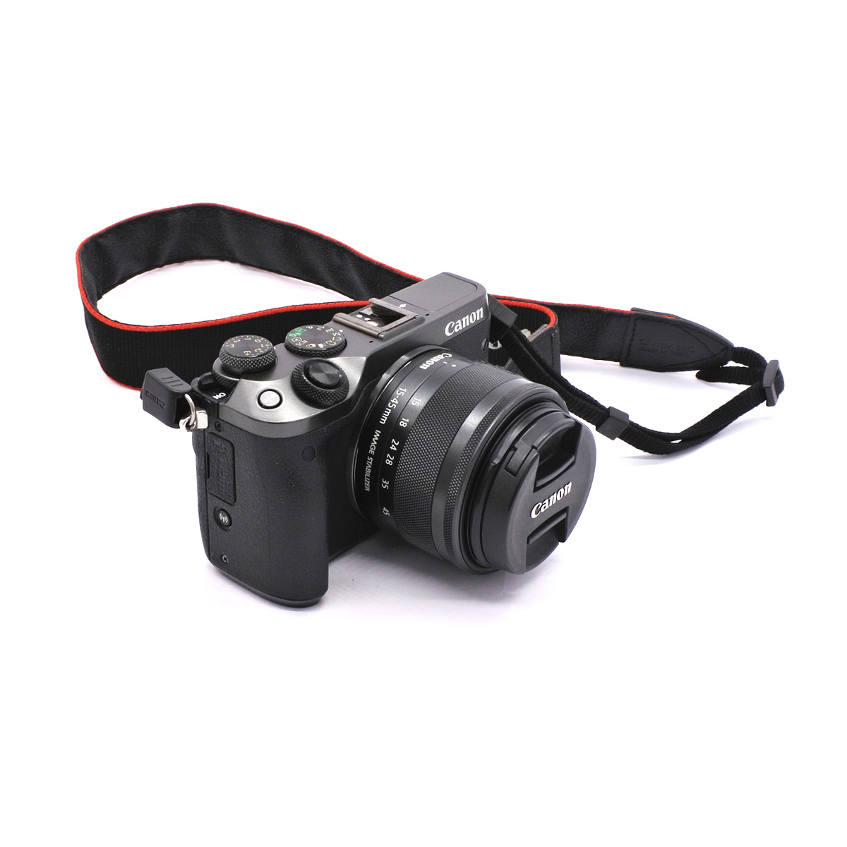 Беззеркальный фотоаппарат Canon EOS M6 Kit EF-M 15-45mm f/3.5-6.3 IS STM (состояние 4) (б/у)