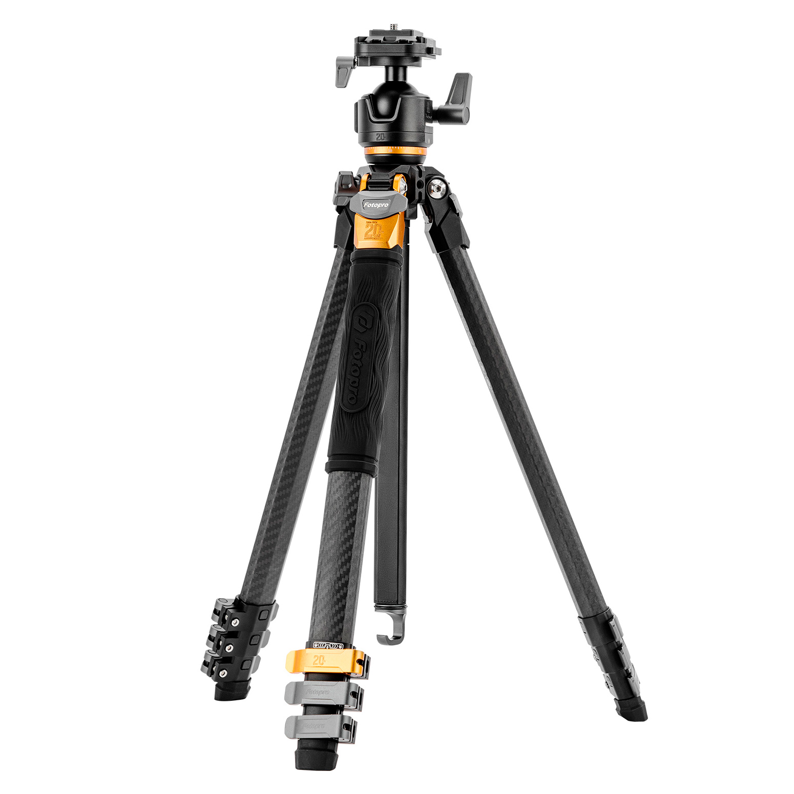 Штатив Fotopro Origin 20th Anniversary Edition с головой O-7H, карбоновый