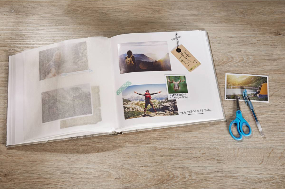 Фотоальбом Walther 22 x 16 см 40 страниц Fun, изумрудный