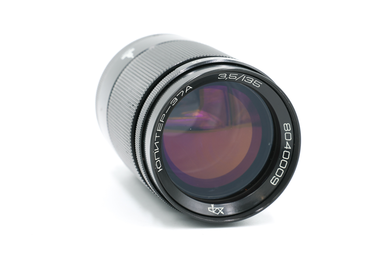 Объектив Юпитер 37А 135mm f/3.5 резьба М-42 (состояние 5-) (б/у)