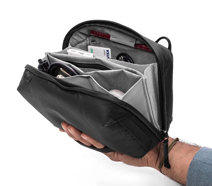 Сумка Peak Design Tech Pouch V2.0 Black, для аксессуаров