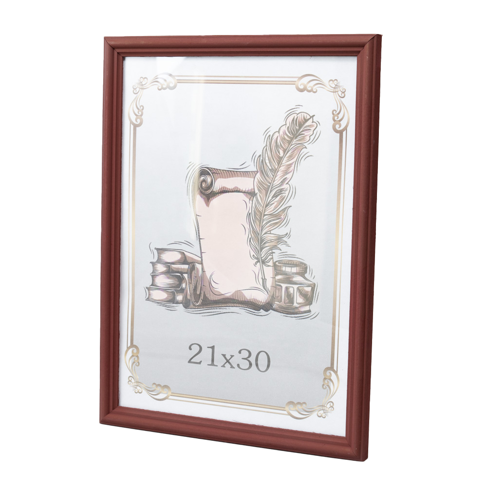 Фоторамка Baummann А4 21x30 см, сосна, красное дерево