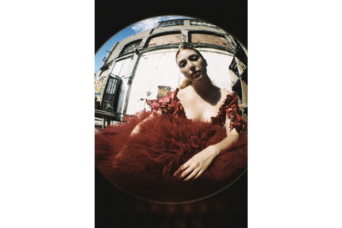 Пленочный фотоаппарат Lomography Fisheye2 Camera Papaya Pop (уцененный)