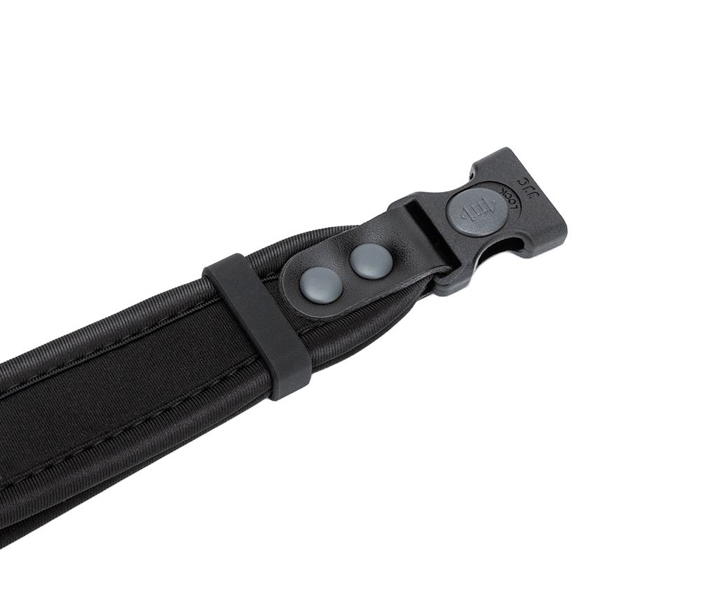 Ремень JJC ST-1M2 BLACK, неопреновый, черный
