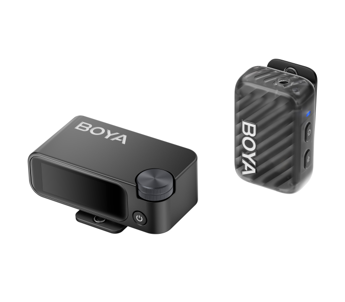 Беспроводная система Boya BOYAMIC 2, TX+RX, 2,4 ГГц, 3.5мм TRS, USB-C