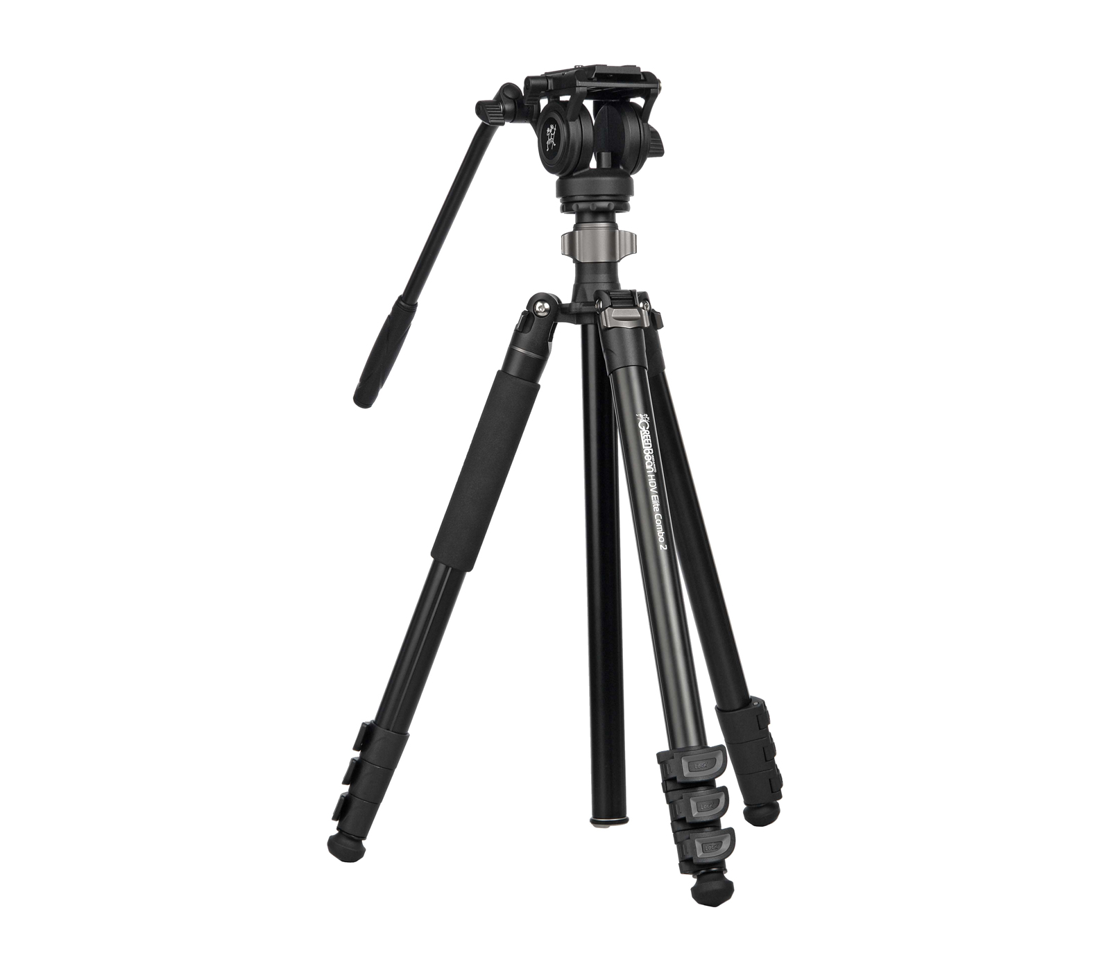 Штатив GreenBean HDV Elite Combo 2 с видеоголовкой, алюминий