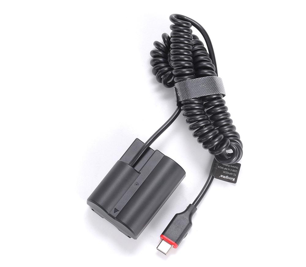 Адаптер питания Kingma TC-W235, USB Type C, вместо Fujifilm NP-W235