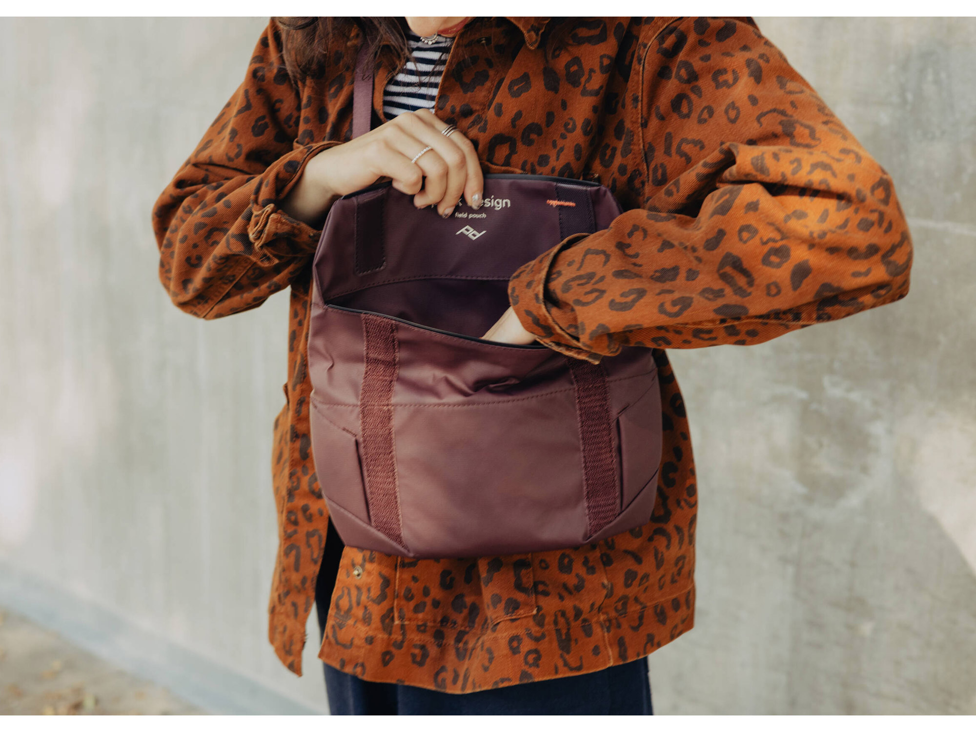Чехол-органайзер Peak Design Field Pouch, цвет Elcipse, бордо