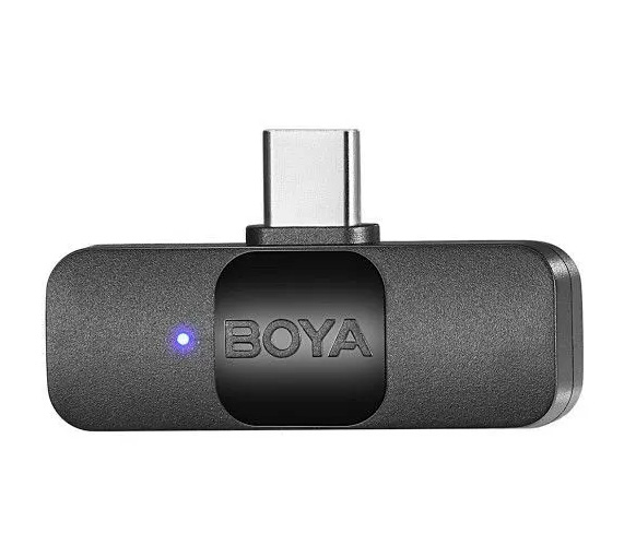 Беспроводная система Boya BY-V20, 2.4 ГГц, TX+TX+RX, USB-C